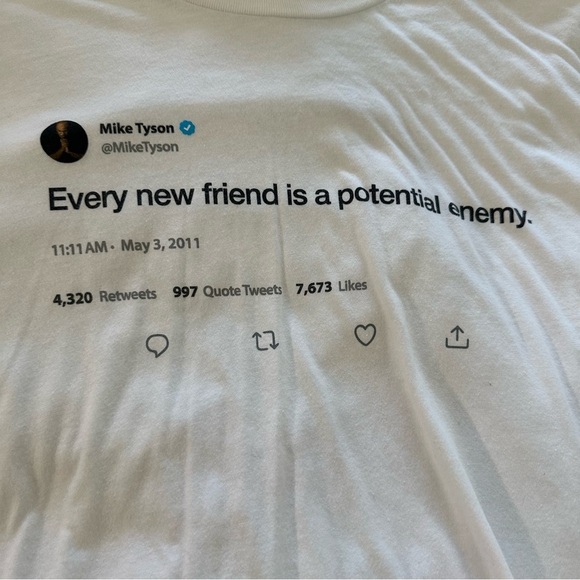 Fullsend White Short Sleeve Crew Neck Tee - Picture 5 of 5